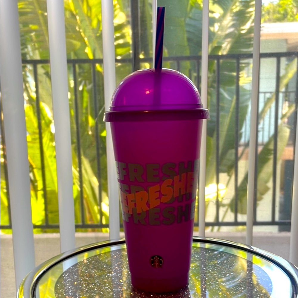 NWT STARBUCKS “Refreshed” Reusable Cold Cup